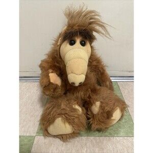 Vintage 1986 ALF Plush Doll Coleco Alien Productions Stuffed Animal Toy